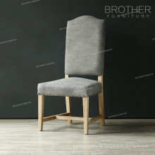 Beliebtester Stuhl aus Stoff mit Tufted-Style Ergonomischer Stuhl aus Eiche